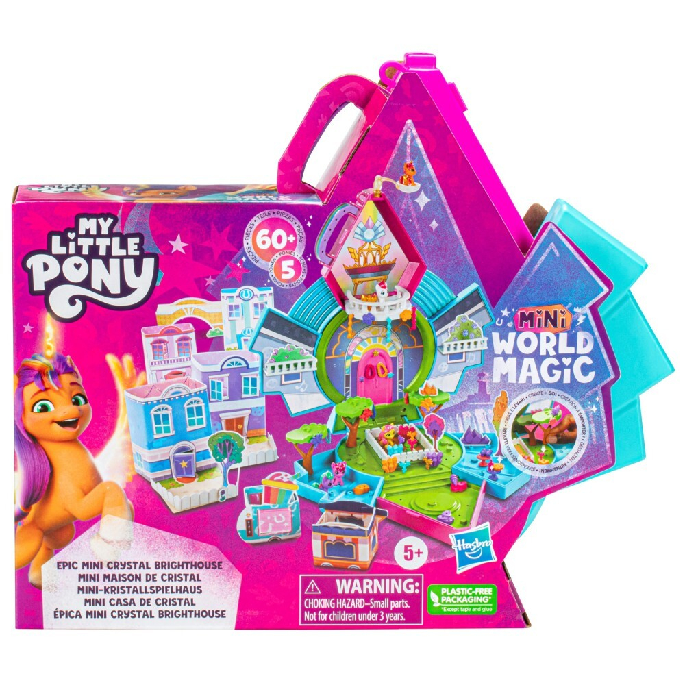 My Little Pony - Набор хрустальных фонарей для пони Mini World Magic + 5 фигурок F3875 / артикул   F3875  / GTIN 5010994117900