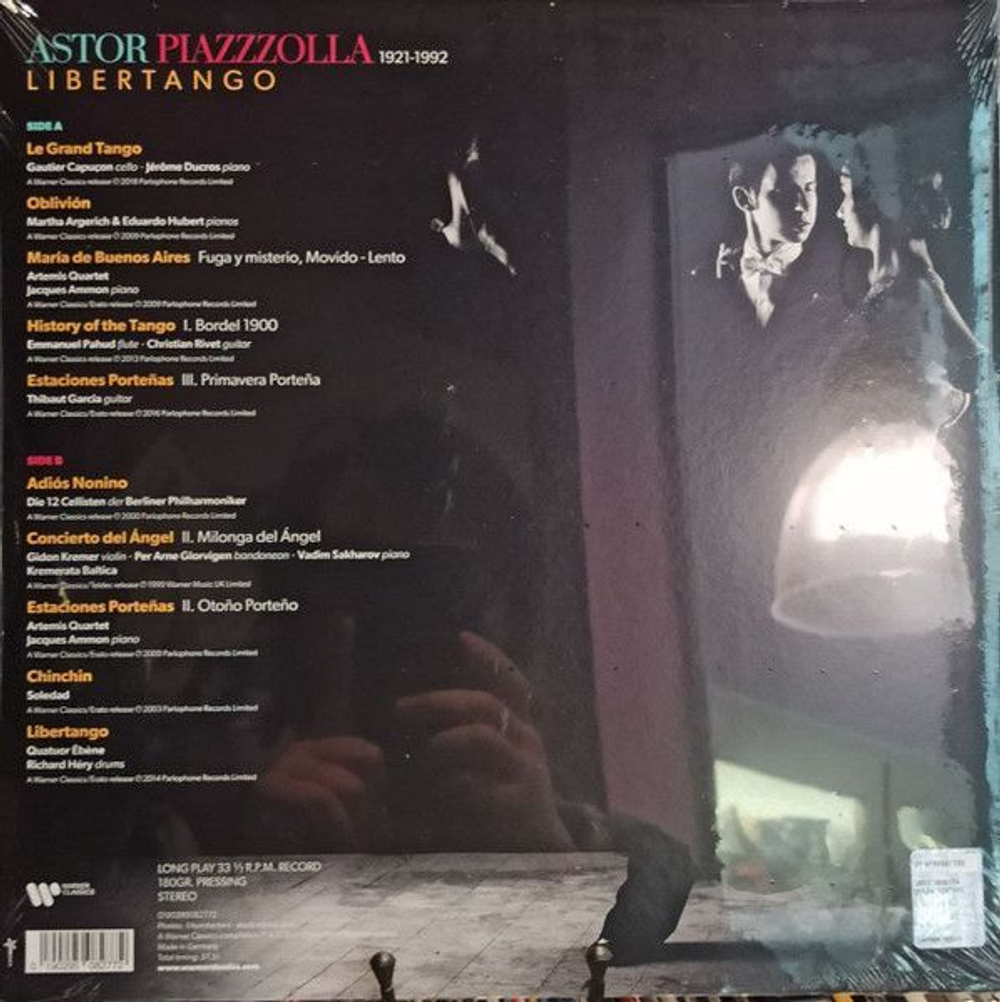 Виниловая пластинка Astor Piazzolla Libertango