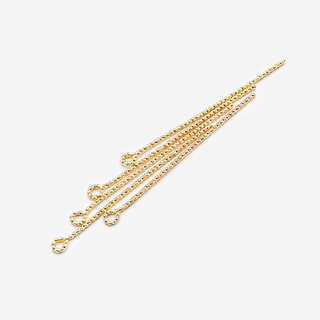 Пины с петлей ажурные, 50*0,7мм, позолота