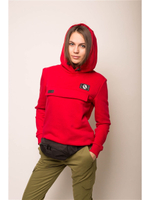 Худи женское Город Горький красное