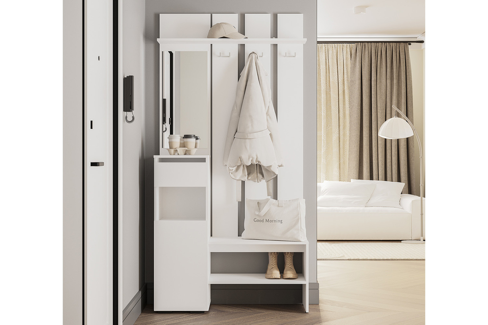 Прихожая "Мия" ПР-03 белый белый