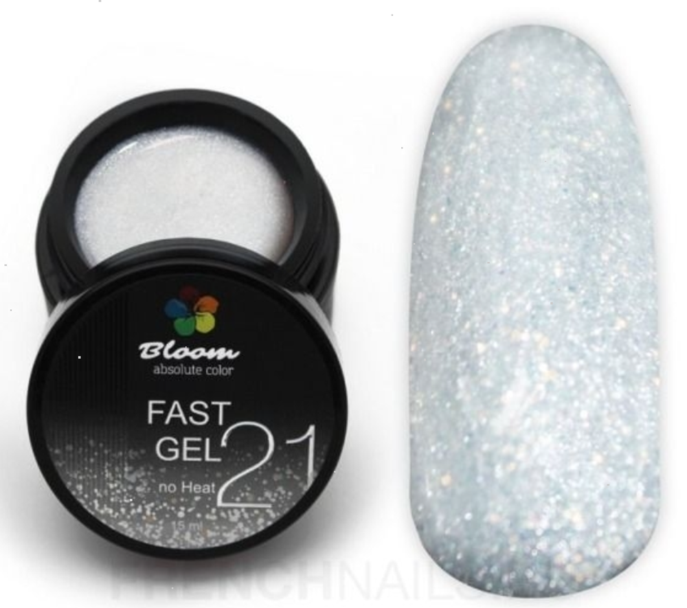 Bloom Fast Gel 21 - Гель холодный для наращивания, 50 мл