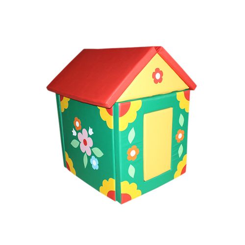 «Домик» с креплениями (мягкое дно — мат) зеленый