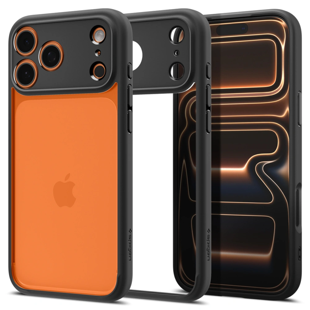 Чехол Spigen Ultra Hybrid для iPhone 17 Pro Max черный