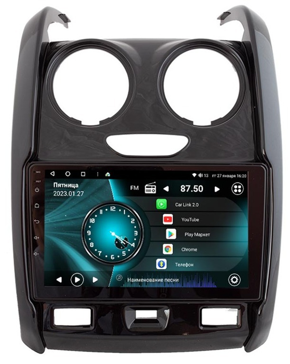 Магнитола для Renault Duster 2015-2020 - Vaycar VA63-0147 на Android 13, 8-ядер, 2Гб-32Гб, 4G SIM-слот