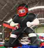 Надувной шатер "Американский футбол" размер 10*6*10 м