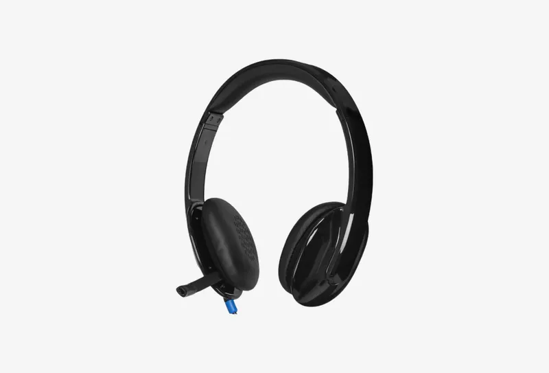 Проводные наушники Logitech H540 черный 2012