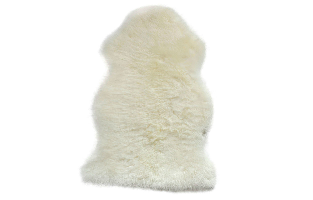 Шкура овечья одинарная XL Garda Decor белая