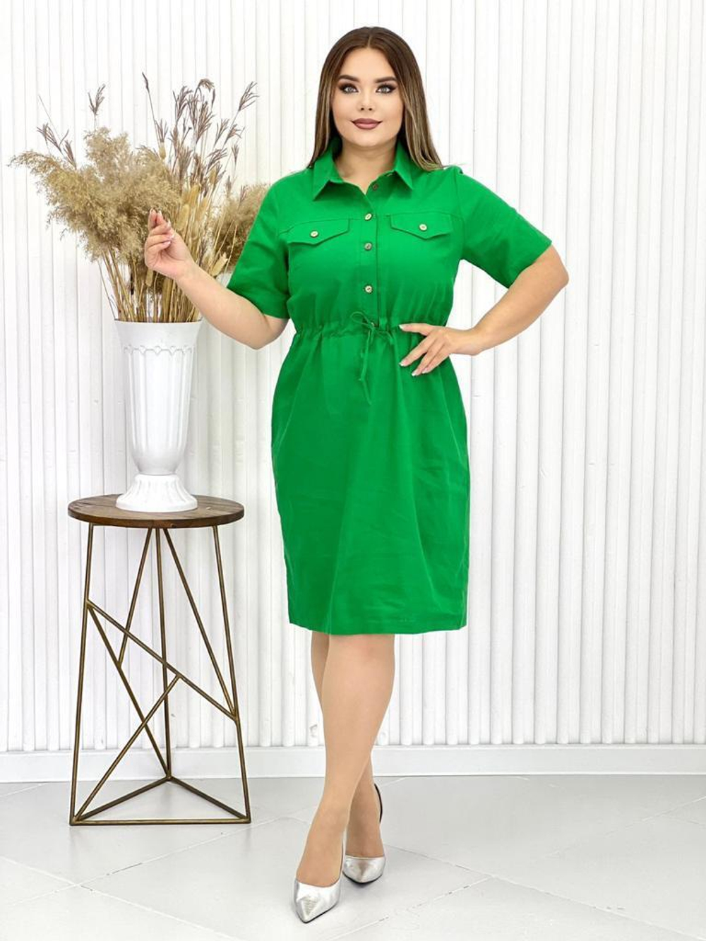 [m]Платье на кулиске В35