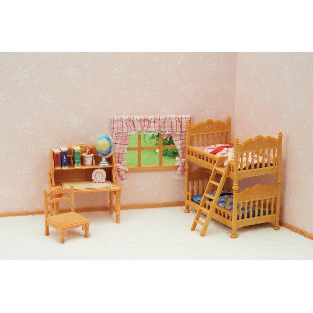 Sylvanian Families - Детская деревенская комната с двухъярусной кроватью 5338