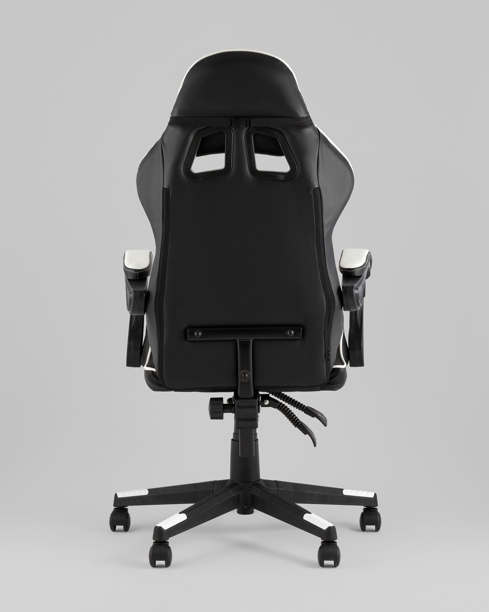 Кресло спортивное TopChairs Shadow черно-белый
