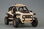 БАГГИ, BUGGY от TARG - деревянный конструктор, сборная модель, Внедорожник 3d пазл, собрать своими руками
