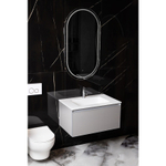 Зеркало овальное Armadi Art Modern 60*110 568-CR подсветка, сенсор, антизапотевание, CHROME