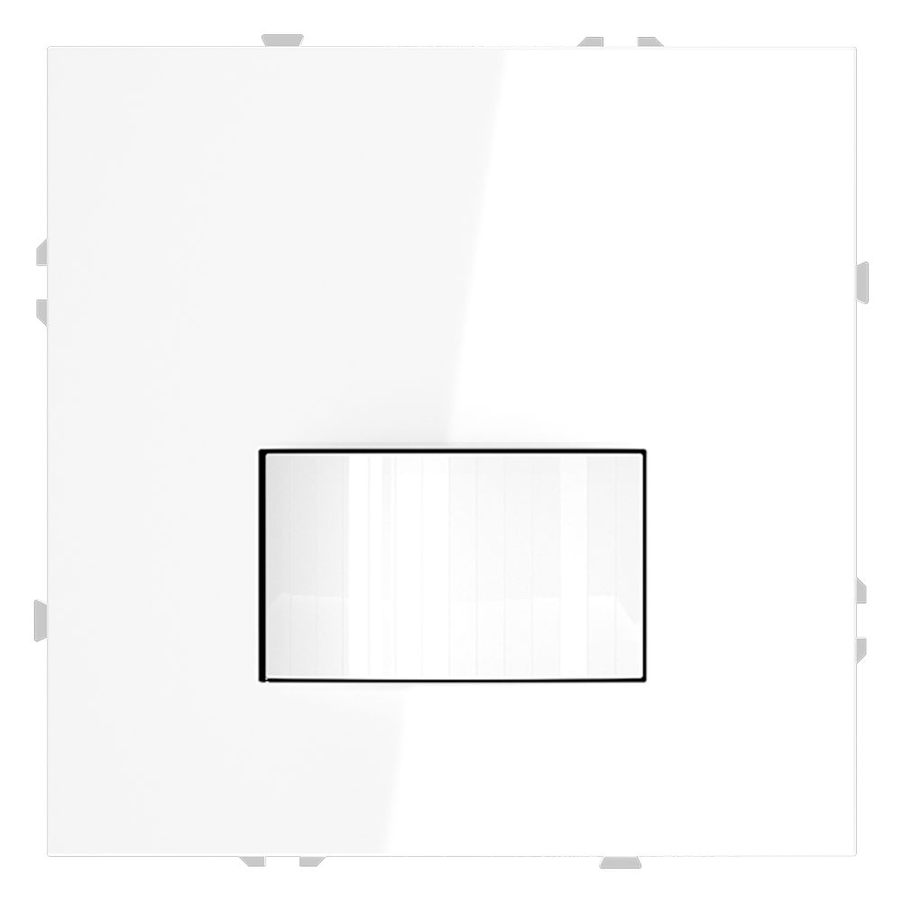 Датчик движения встраиваемый VOLTUM S70, (белый глянцевый)