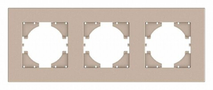 Рамка на 3 поста Gusi Electric CITY С1113-027