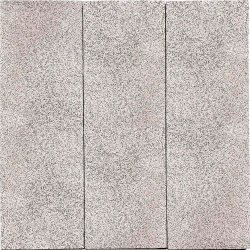 Тротуарная плитка ПРЯМОУГОЛЬНИК 900х300 мм- Стоунмикс Кремовый с черным