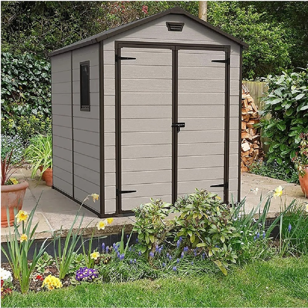Пластиковый сарай Keter Manor 6x8 beige