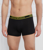 Трусики-боксеры 3шт. Emporio Armani - черный(111357 3F717)