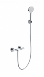 Смеситель для душа с термостатом WONZON & WOGHAND INN 5, Хром (WW-B2063-A-CR)