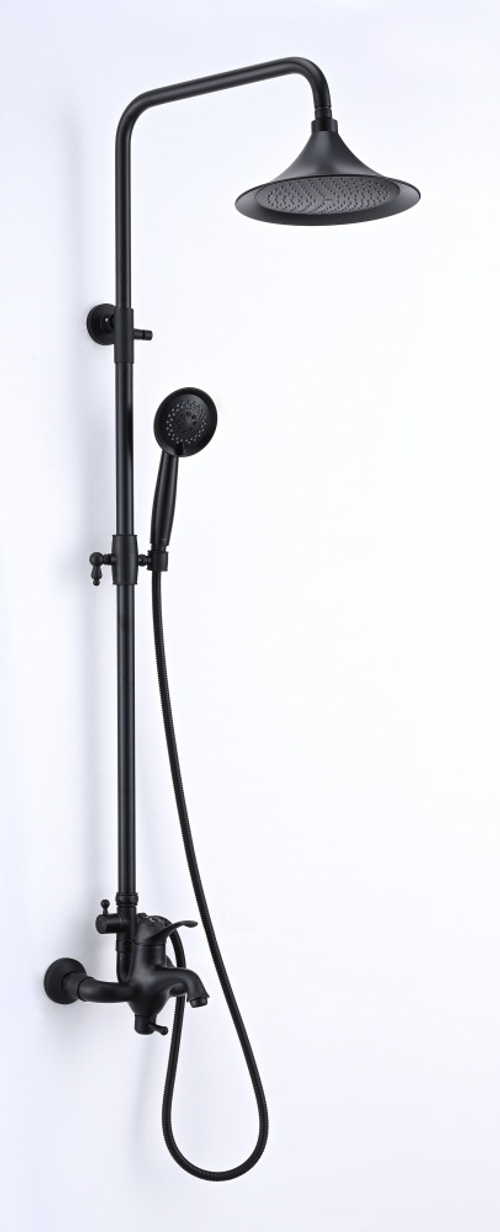 413562-C Душевая система (ЧЕРНЫЙ) ViEiR (4/1шт)