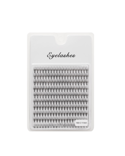 Накладные ресницы пучки Eyelashes 10D