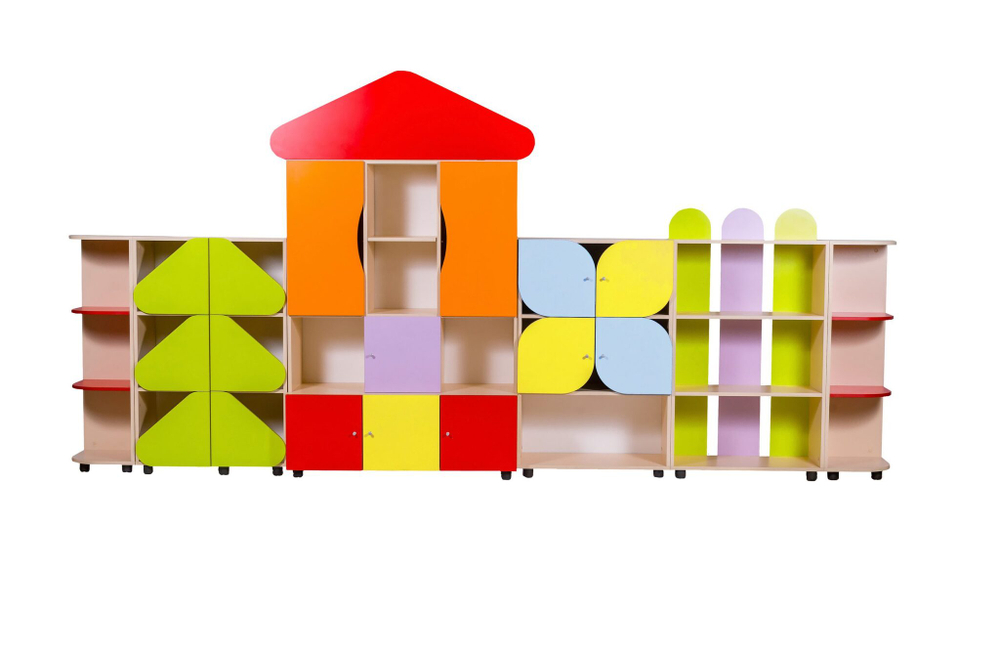 Стенка игровая модульная Теремок