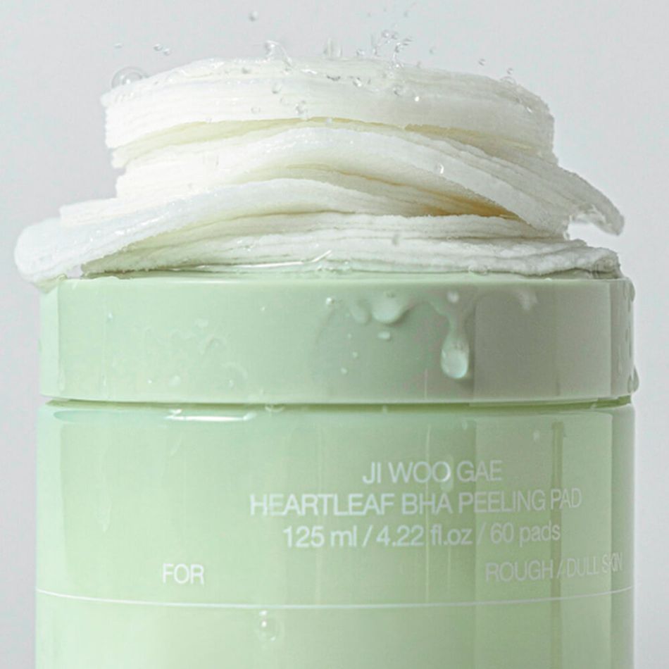 CelimaxJi Woo Gae Heartleaf BHA Peeling Pad Очищающие диски для лица
