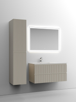 Тумба с раковиной Sancos Snob T 100 см SNT100LCE левая, beige soft