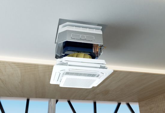 Сплит-система кассетного типа Hisense HEAVY CLASSIC 2022 AUC-60HR4SKA/AUC-950R/AUW-60H6SP1 (комплект)