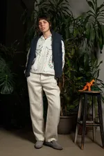 Купить Рубашка Soeurs Расшитая Маленькими Цветами / Small Flowers Long Sleeve белая Рубашка Soeurs Расшитая Маленькими Цветами / Small Flowers Long Sleeve белая