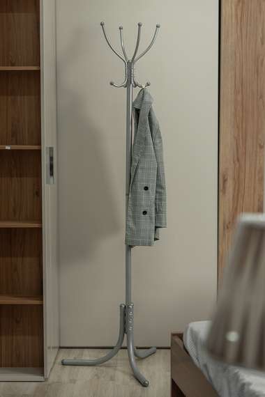 Вешалка напольная М 3 металлик