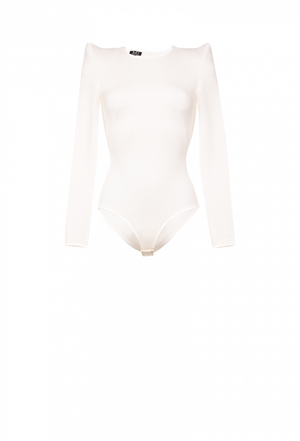 Боди укороченное молочно-белое 09-04-21SS