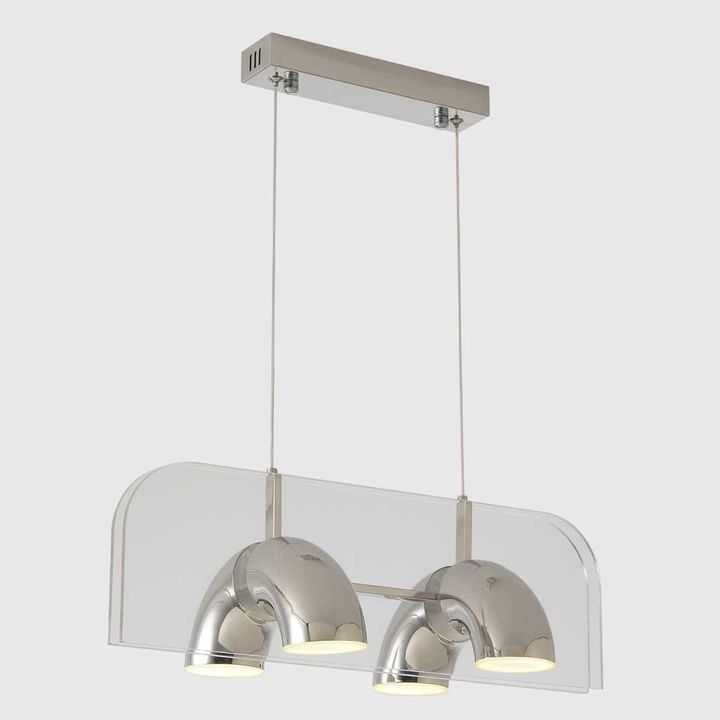 Подвесной светильник Crystal Lux ELEMENT SP24W LED CHROME