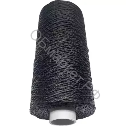 Нитки прошивные кручёные, 250м, чёрный