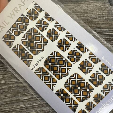 ПЛЕНКИ NAIL WRAPS BUDDA KHAKI (PED)