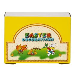 GAEM Набор из 6-ти изделий декоративных "Гнездо пасхальное" (4,5*3,5), L18 W14 H5,5 см