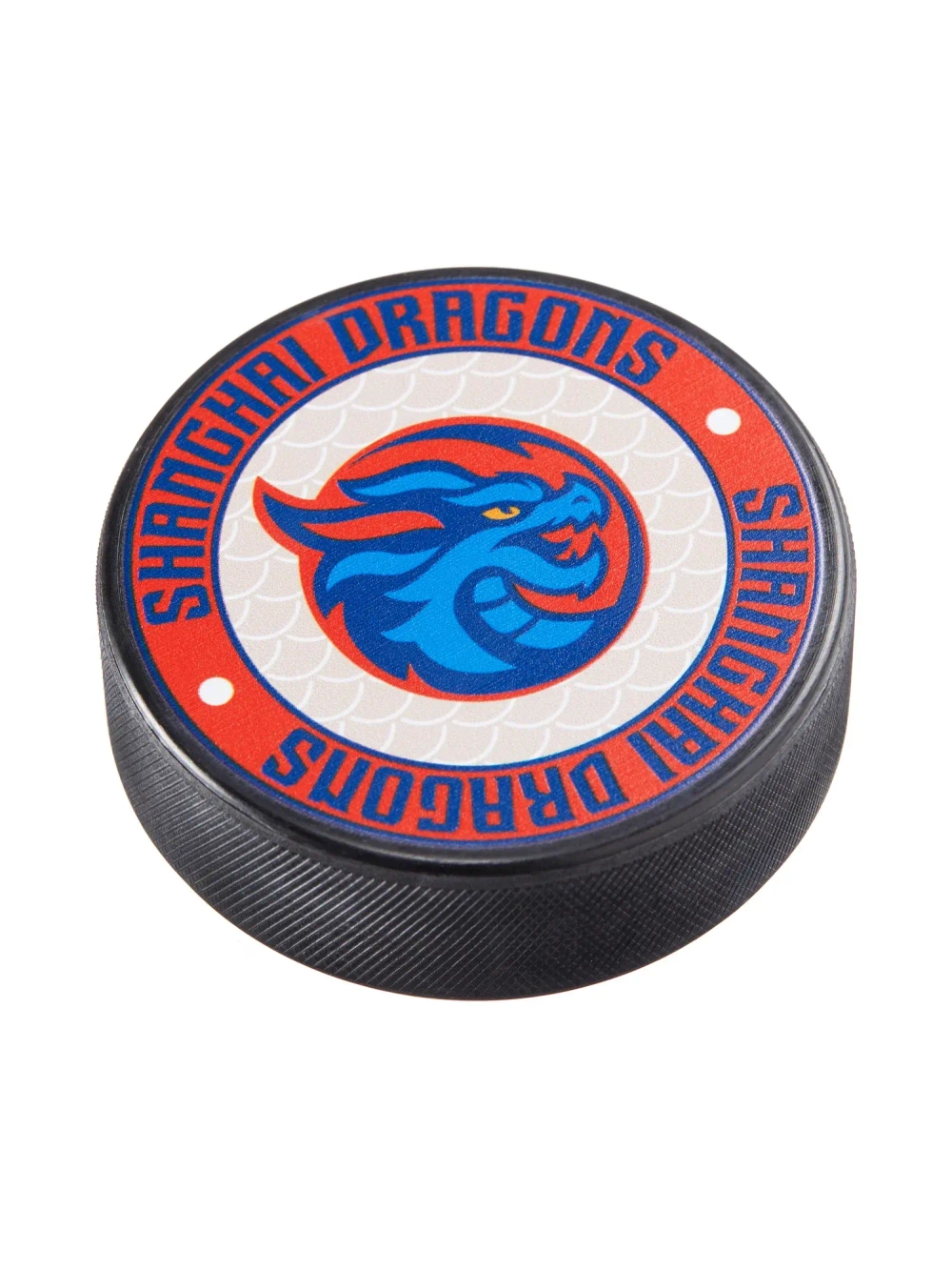 Шайба сувенирная с логотипом ХК "Шанхайские Драконы"