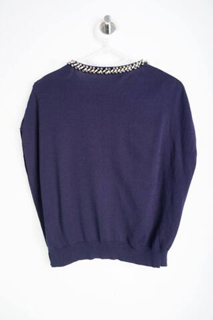 Джемпер с декором, визуально на 44 размер