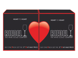 Набор бокалов для шампанского 2 шт 330 мл Riedel Heart to Heart Champagne Glass Австрия упаковка