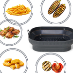 Форма для выпечки/запекания в аэрогриле силиконовая Patisse Air Frying 21х21х3.5 см