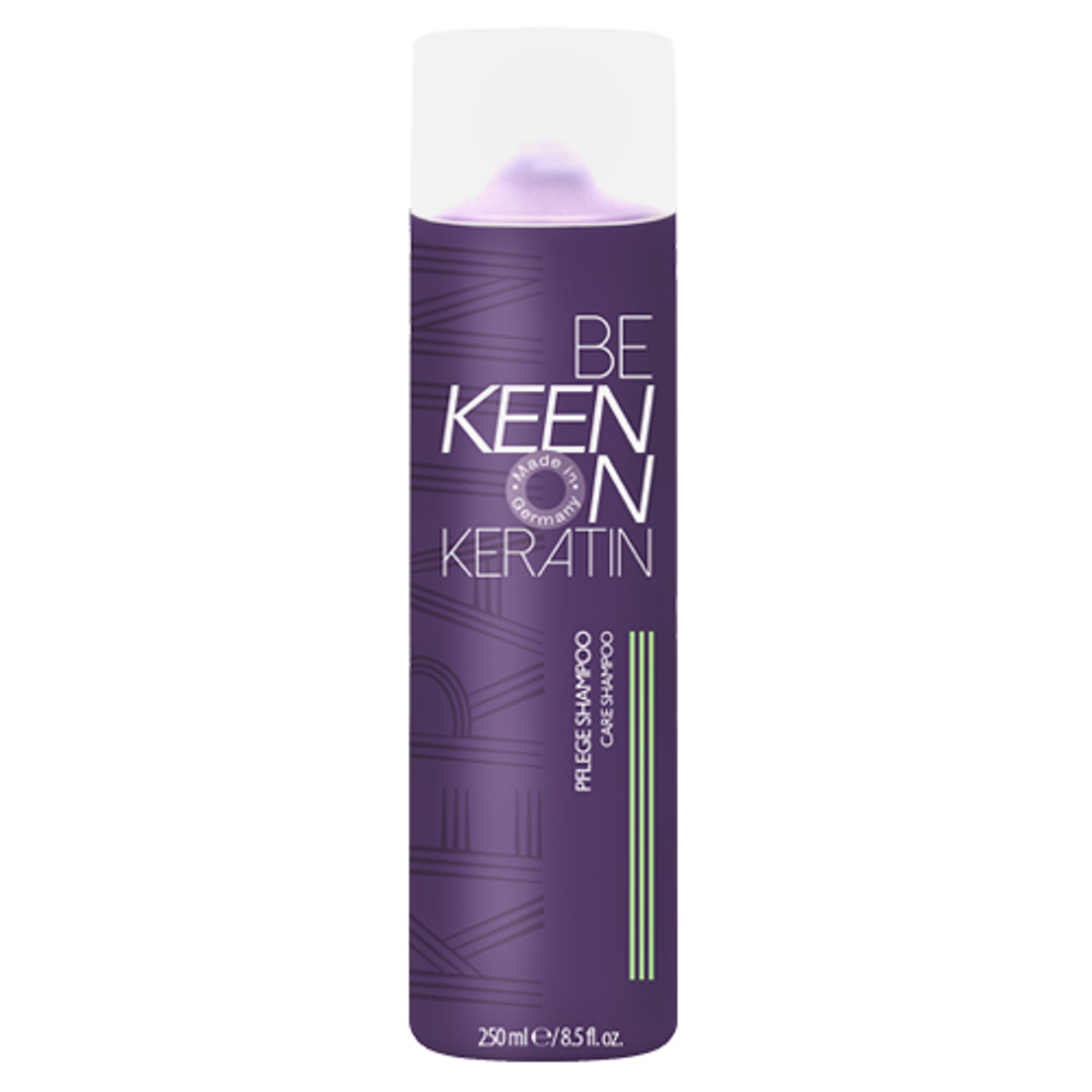 Шампунь-кератин для волос Блеск и Уход KEEN Pflege shampoo 250мл
