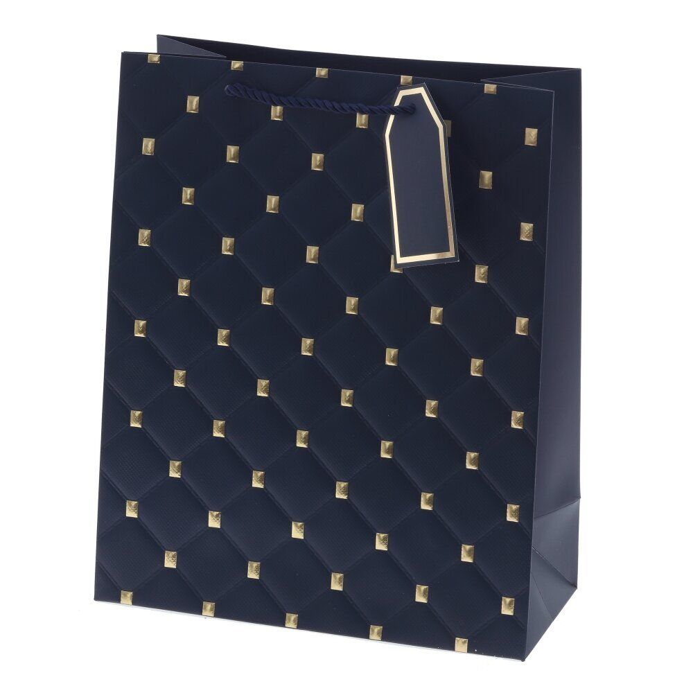 GAEM Пакет подарочный M (бумага 210г/м2, блок 12шт), L26 W12 H32 см, 8в.