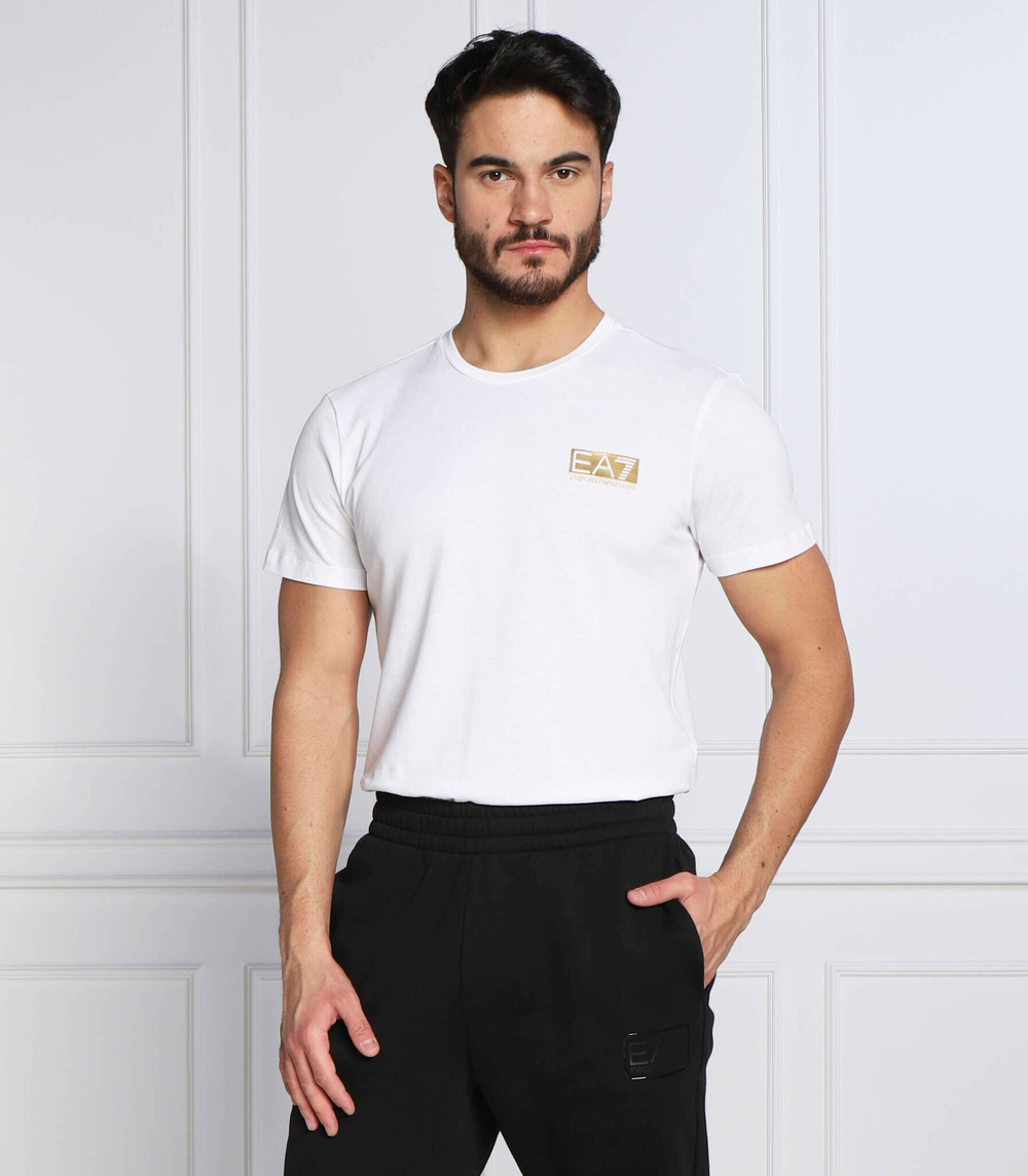 футболка EA7 - белый(6LPT15 PJ5AZ)