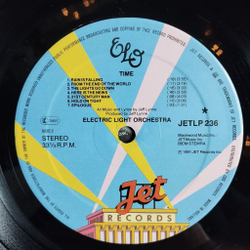 Винтажная виниловая пластинка LP ELO Electric Light Orchestra Time (Holland 1981) Ticket To The Moon