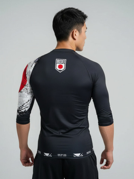 Тренировочная футболка Bad Boy World Judo черная