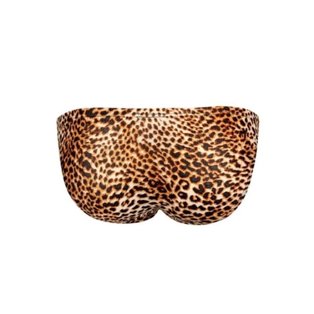 Мужские трусы Romeo Rossi брифы леопардовые RR2061-1