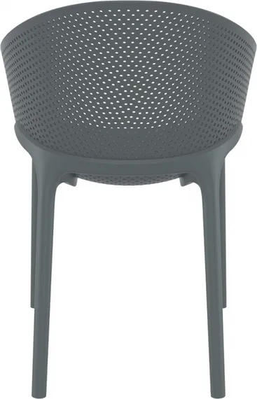 Стул пластиковый Sky Pro серый