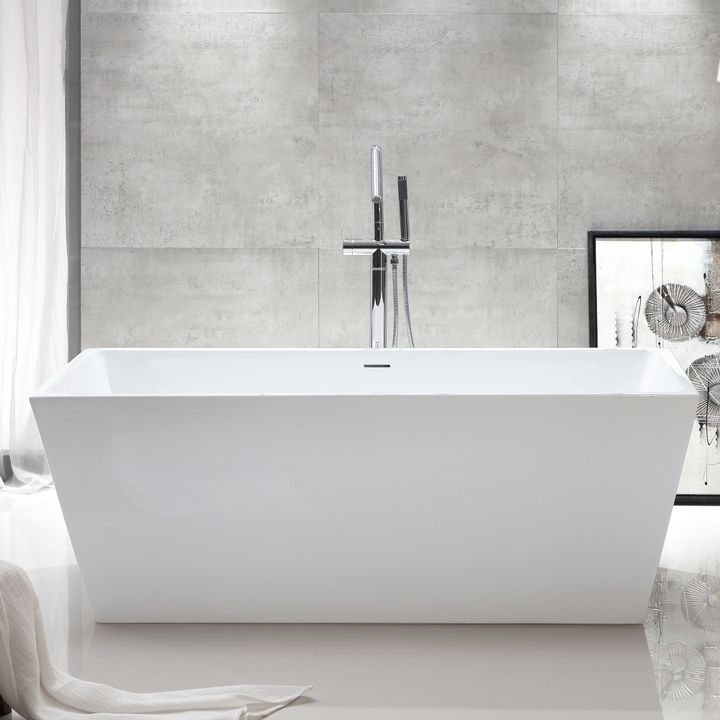 Акриловая ванна ABBER AB9224-1.6 белая