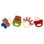 Набор погремушек 4шт, пакет 2852-3