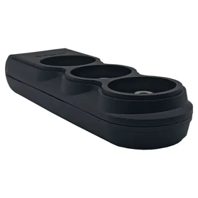 Колодка 3-местн. б/з черная